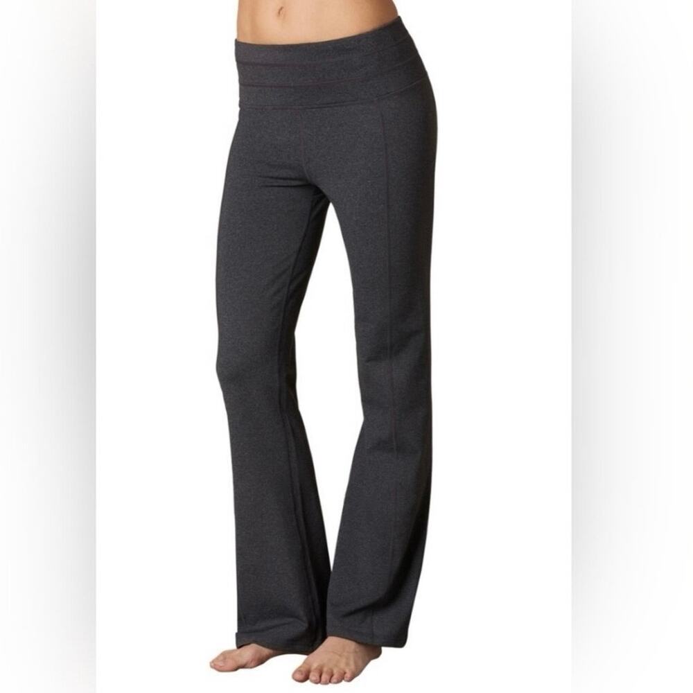 Prana Heather Gray Yoga Pants Womens Size Small/Tall Inseam *EUC